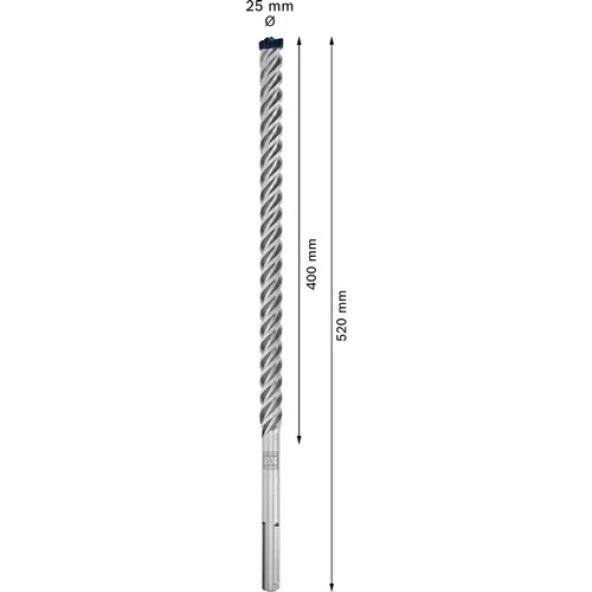 Bosch Expert 25 x 520 mm 5’li Yeni Sds Max-8x Delme Ucu 2608900269 - 2