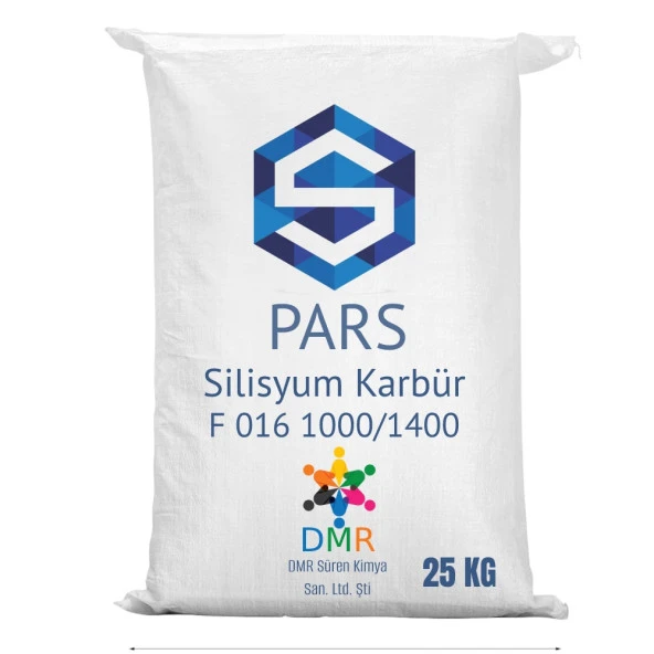 Silisyum Karbür F 016 1000/1400 Mikron 25 Kg