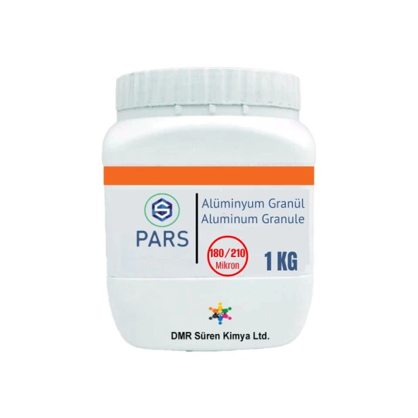 Alüminyum Granül 180/210 Mikron 1 Kg