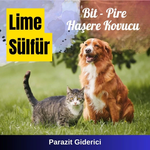 Lime Sülfür Sprey Parazit Giderici Yetişkin Kedi Köpek İçin 100 ML - 2