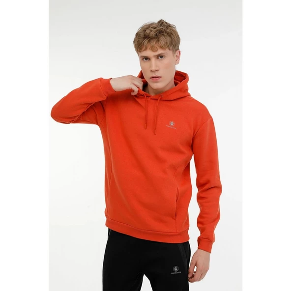 Lumberjack M-SN04 BASIC HOODIE 3PR Kiremit Erkek Sweatshirt - 4