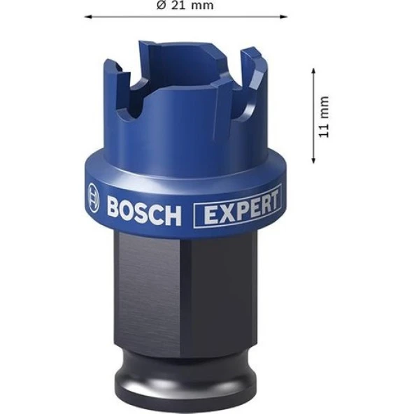 Bosch 21 mm Çelik-Inox Için Özel Seri Panç 2608900492 - 2