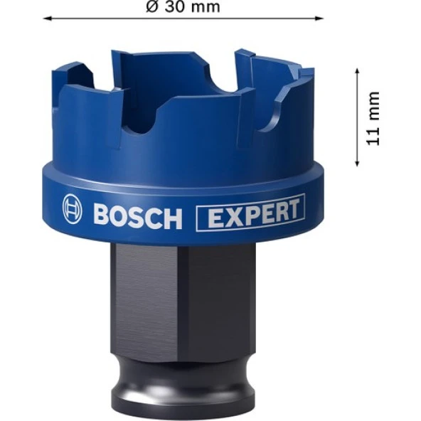 Bosch Expert Sheet Metal Delik Açma Testeresi 30 x 5 mm - 2