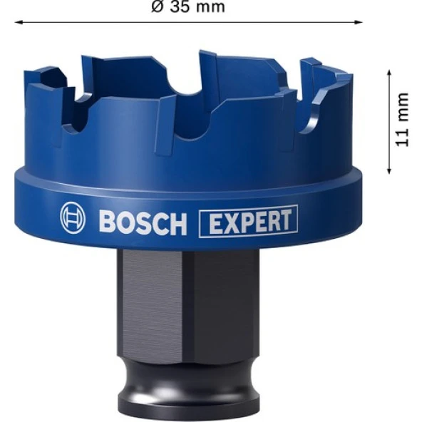 Bosch Expert Sheet Metal Delik Açma Testeresi 35 x 5 mm - 2