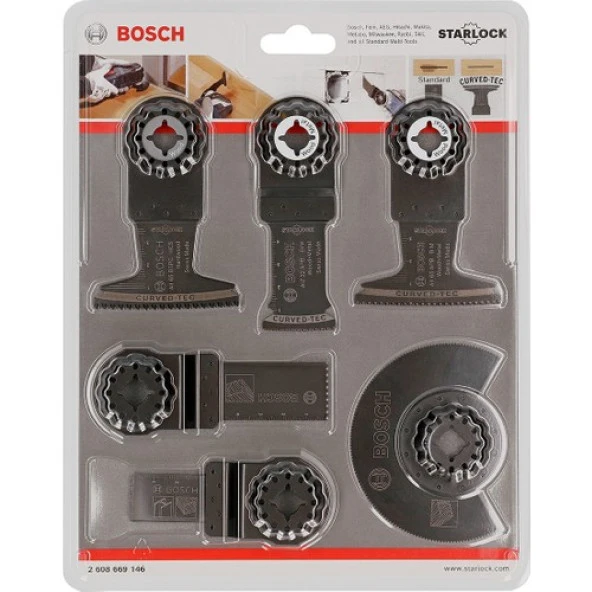 Bosch Starlock Ahşap & Metal Testere Seti 9'lu - 2608669146 - 2