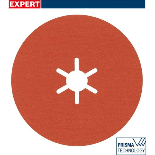 Bosch R782 Expert 100 mm 120 Kum Inox Disk Zımpara 25'li 2608621819