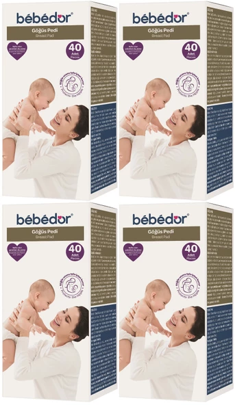 Bebedor Göğüs Pedi 160 Adet (4PK*40)