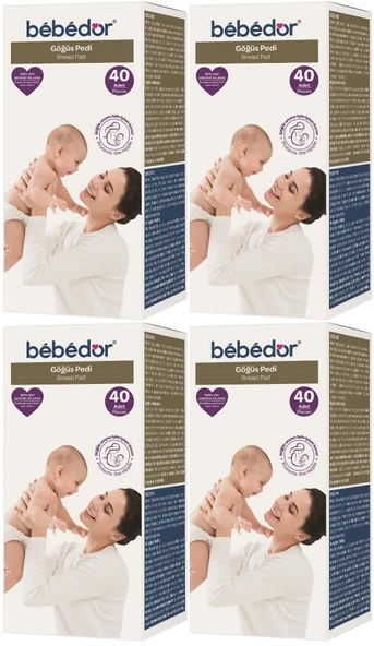 Bebedor Göğüs Pedi 160 Adet (4PK*40)