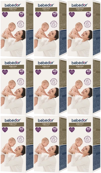 Bebedor Göğüs Pedi 360 Adet (9PK*40)