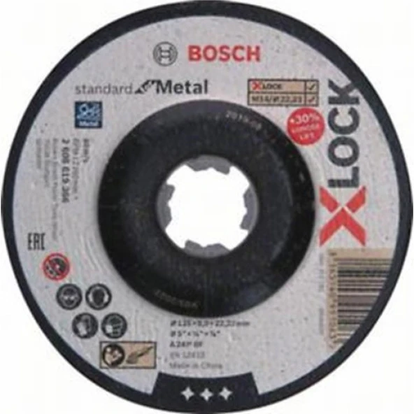 Bosch  X-Lock Sdmetal KESMETAŞI125*6MMDÜZ(+30%) ürün görseli 1