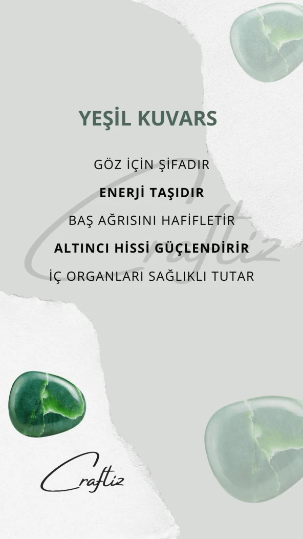 Yeşil Kuvars Bileklik - 3