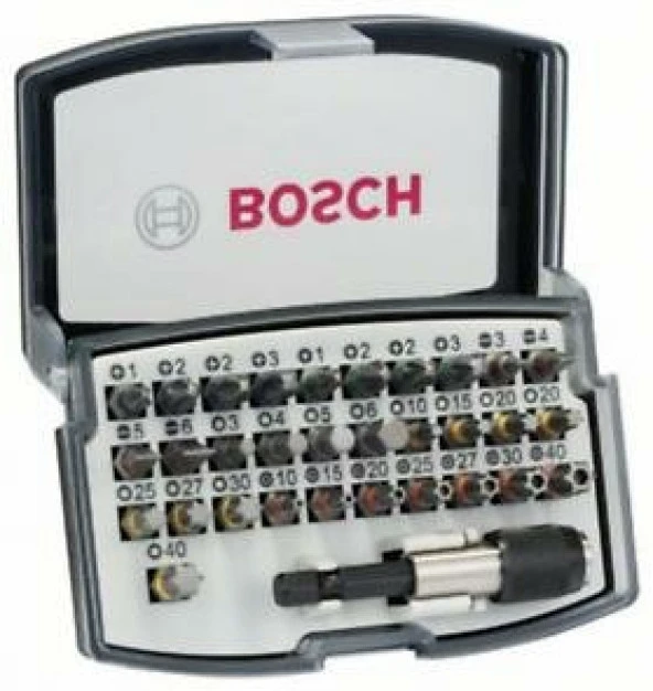 BOSCH 32 PARCA VİDALAMA UCU SETİ