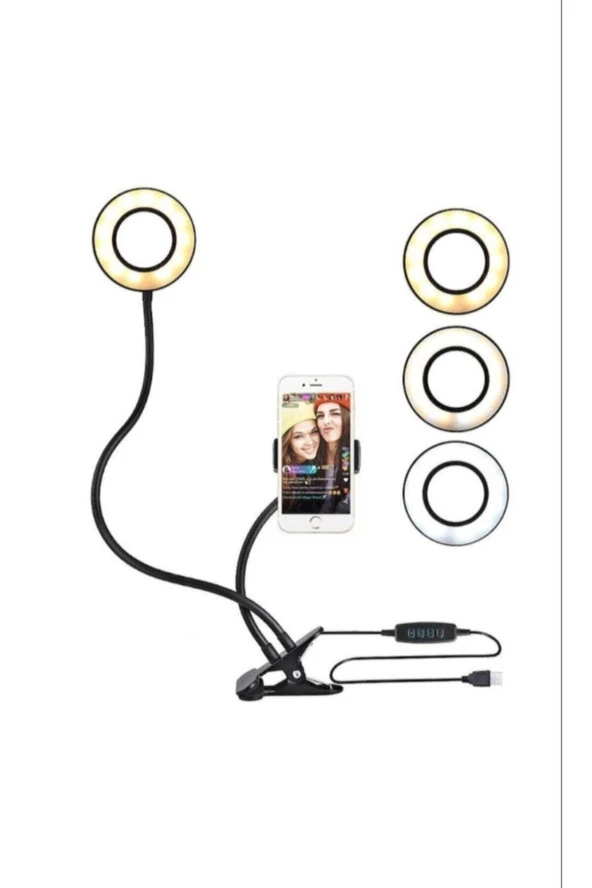 Led Masa Lambası Led Ring Light Youtuber Light Stüdyo Işığı En Sağlam