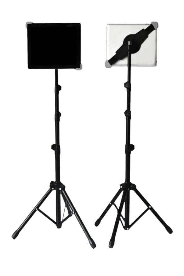 Ipad, Samsung Galaxy Uyumlu Tablet Tutucu 160 Cm Metal Ayaklı Tutucu Ağzı Kapalı 20 Cm, Açık 32 Cm - Resim 4