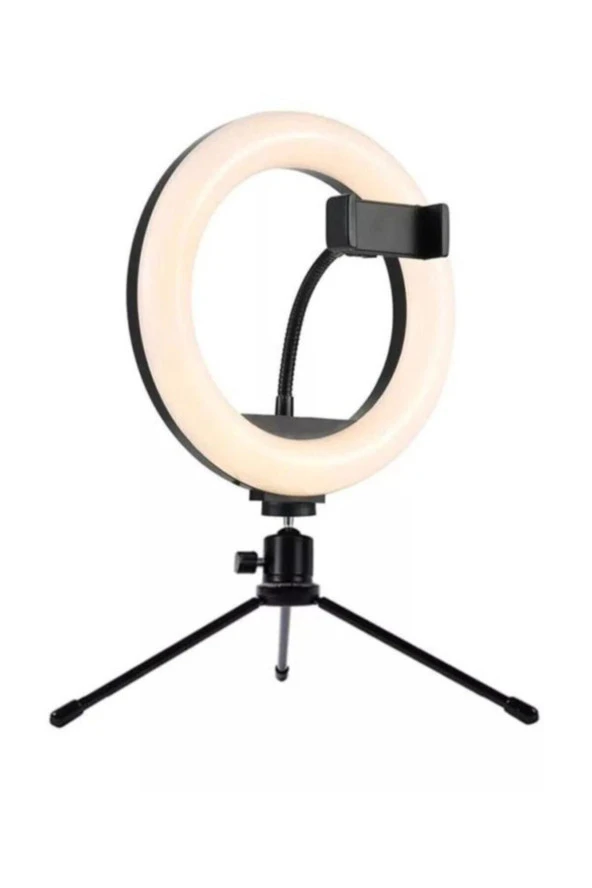 8'' Youtuber Makyaj Led Halka Işık Kuaför,make Up Ring Light Tripod Ayak.