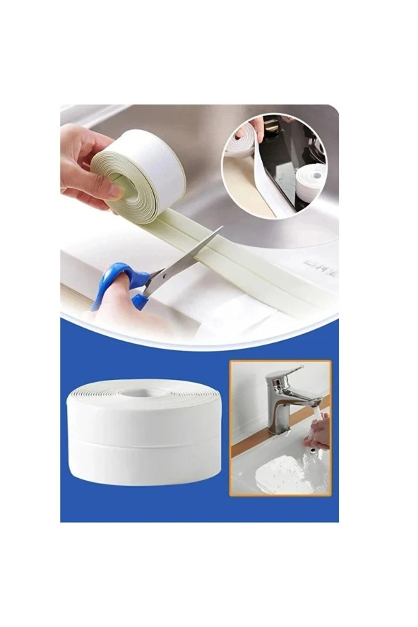 Su Sızdırmaz Izolasyon Bandı Lavabo Küvet - Resim 5