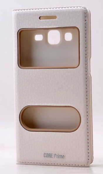 Galaxy Core Prime G360 Kılıf Dolce Kapaklı Kılıf - Resim 4