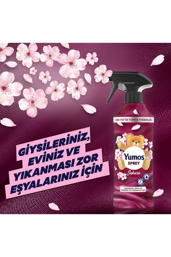 Yumoş Sprey Amber 450 ml X 1 Sakura Sprey 450 ml X1 Lilyum Sprey 450 Mlx1 - 5