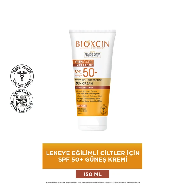 Bioxcin Sun Care Çok Yüksek Korumalı Lekeye Eğilimli Ciltler İçin Güneş Kremi SPF50+ 150ml - Resim 3