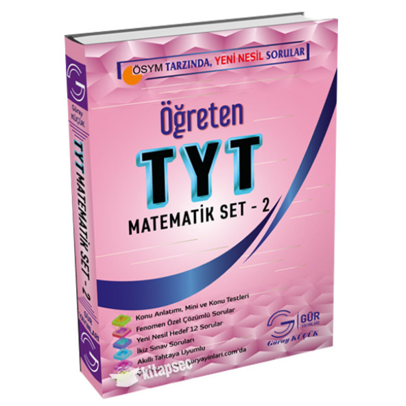 YKS TYT Öğreten Matematik Set 2 Gür Yayınları