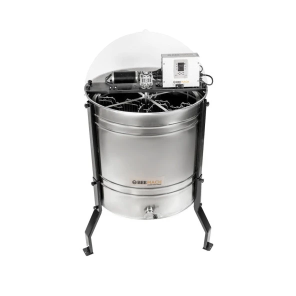 Beemach 6'lı Motorlu Yatarlı Bal Süzme Makinesi (Zaman Ayarlı Tam Otomatik)-430E Kalite