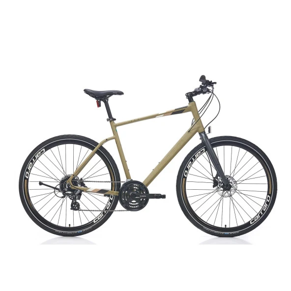 Carraro Sportive 28 324 440H 24-V HD Şehir Bisikleti Füme Bronz Koyu Sarı