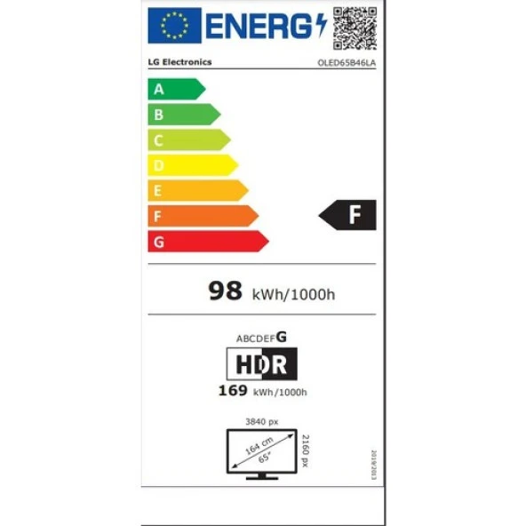 LG OLED65B46 65” 165 Ekran Uydu Alıcılı 4K Ultra HD webOS Smart OLED TV - 6
