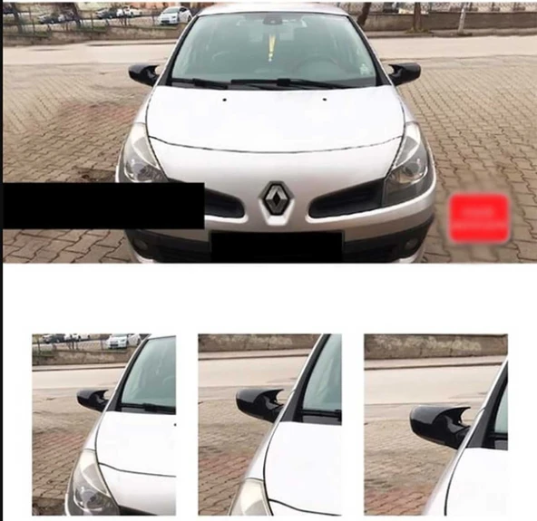 Renault Clio 2006-2009 Yarasa / Batman Ayna Kapağı