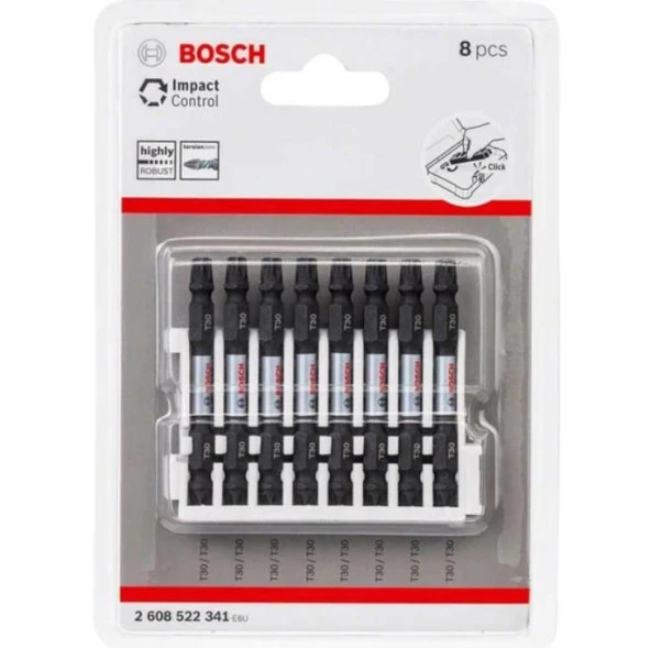 Bosch Impactc Vidalama Çift Uç T30x65 Mm 8Li - 2