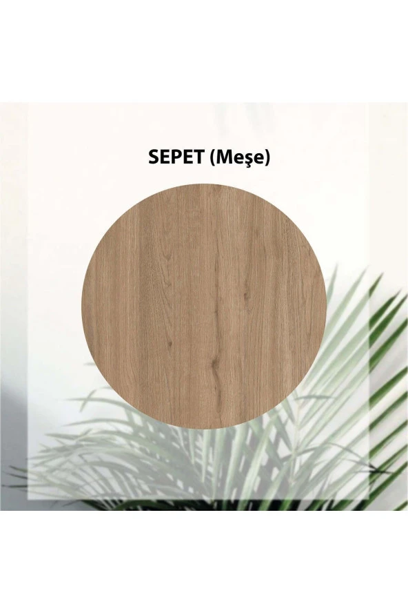 Mezza 3722 MONA 2 ÇEKMECELİ KOMODİN SEPET - 8