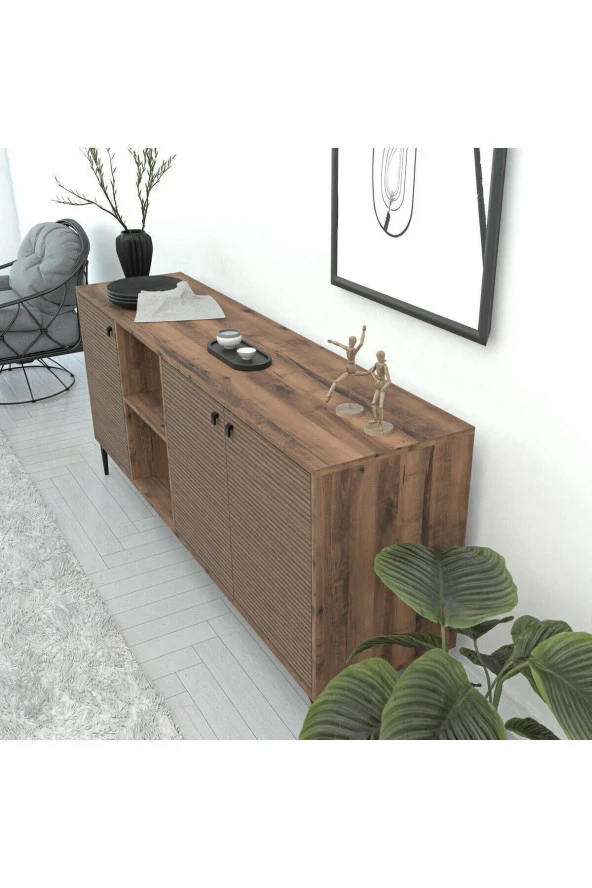 Mezza 1680 Vısıon Konsol 180 Cm Hat - Kaplan Rengi - 3