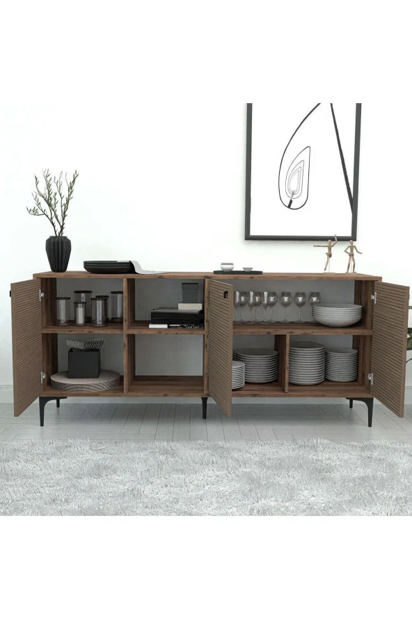 Mezza 1680 Vısıon Konsol 180 Cm Hat - Kaplan Rengi - 5