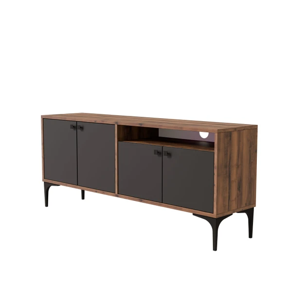 Mezza 1544 Artemis 139 cm Tv Ünitesi Hat-Antrasit - 7