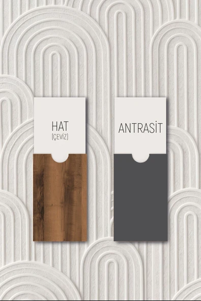 Mezza 1544 Artemis 139 cm Tv Ünitesi Hat-Antrasit - 6