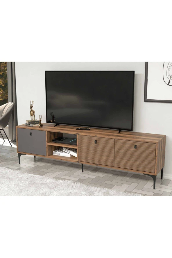 Mezza 1362 Vision Tv Ünitesi Hat - Kaplan - Antrasit - 4