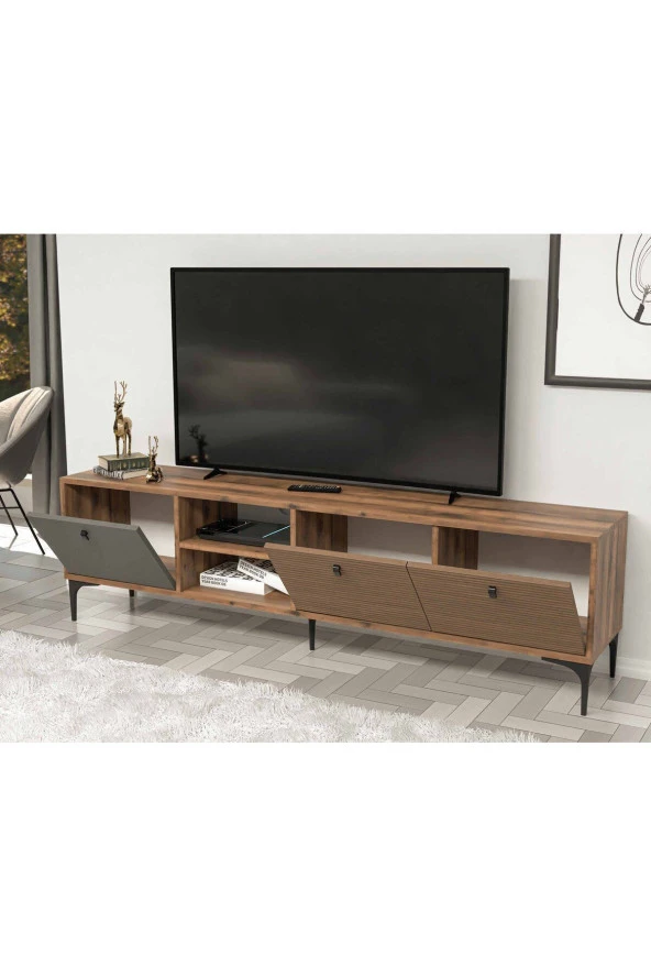 Mezza 1362 Vision Tv Ünitesi Hat - Kaplan - Antrasit - 5