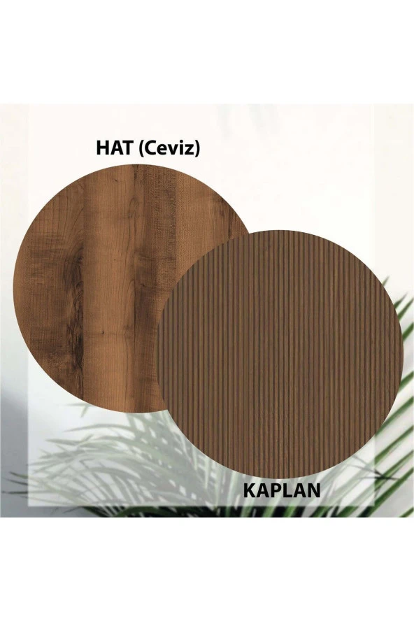 Mezza 1380 TERRA 180 CM (AHŞAP AYAKLI) TV ÜNİTESİ HAT - KAPLAN - 7