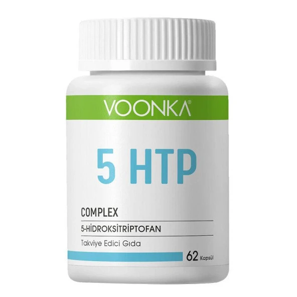 Voonka 5 Htp Complex 62 Kapsül Gıda Takviyesi - Diş Beyazlatıcı Köpük Hediye