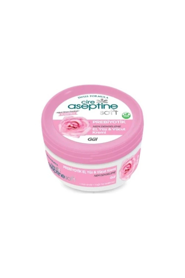 CIRE ASEPTINE Cire Aceptine Soft Gül Prebiyotik Nemlendirici Bakım Kremi 30 ml