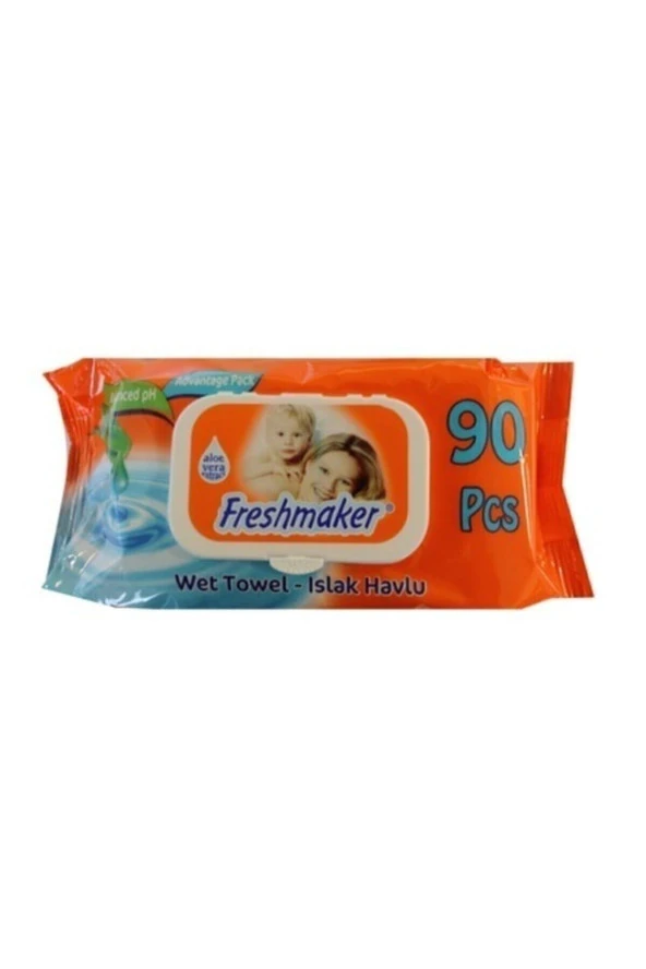 FRESHMAKER Islak Havlu Mendil 90 Yaprak