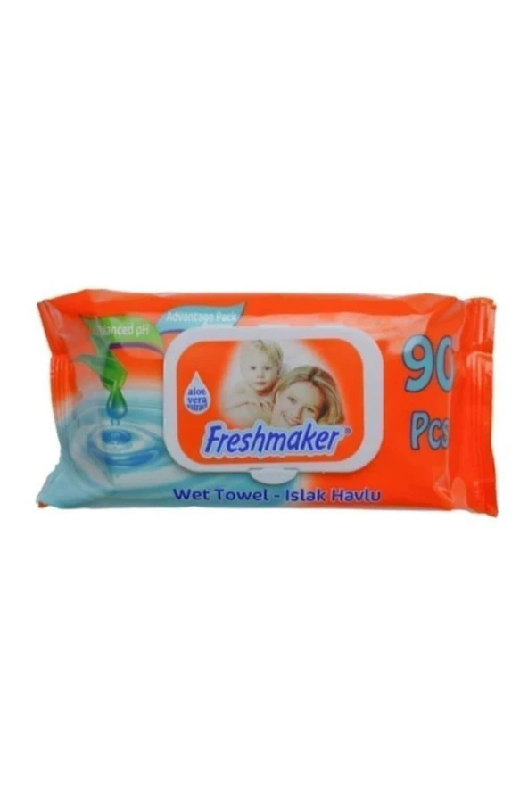 FRESHMAKER Islak Havlu Mendil 90 Yaprak - 2