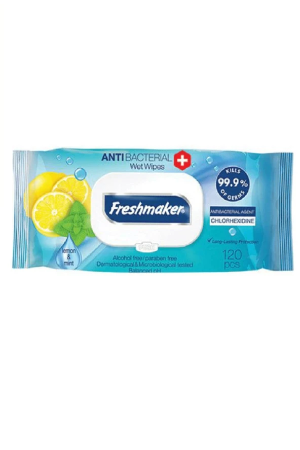 FRESHMAKER Antibakteriyel Islak Mendil 72'li