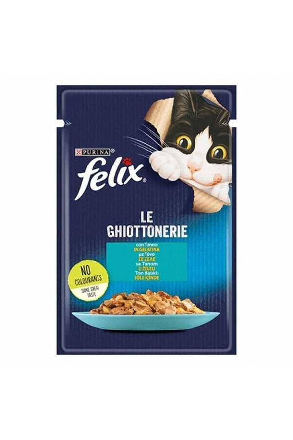 FELIX Pouch Ton Balıklı Yetişkin Kedi Konservesi 85 gr