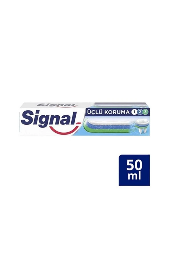 SİGNAL Uclu Koruma 123 50ml 3113 x 2 Adet