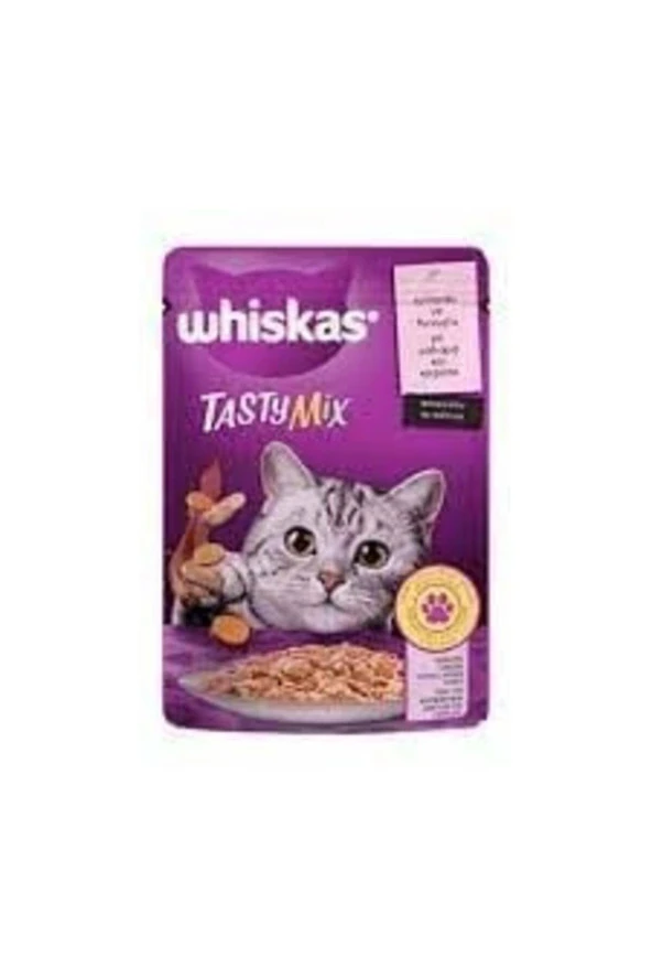 WHİSKAS Somonlu Ve Havuçlu Pouch 85 gr - 2