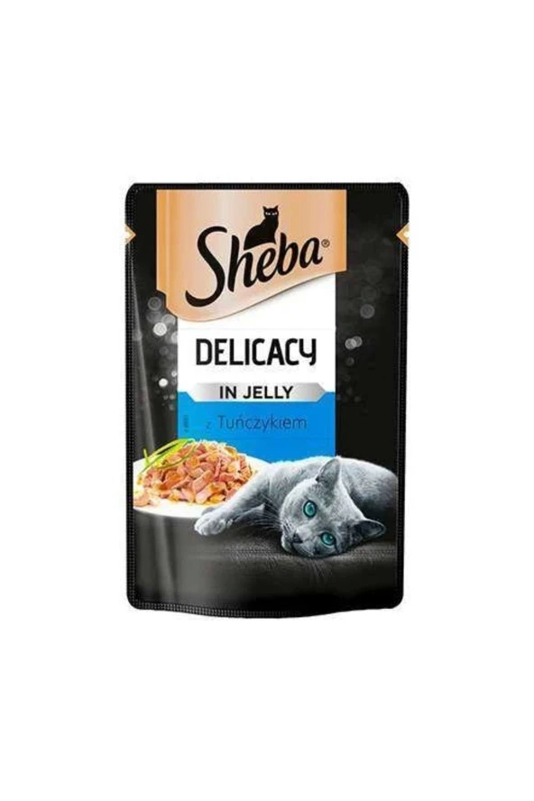 SHEBA Ton Balıklı Yetişkin Kedi Pouch Konserve 85gr