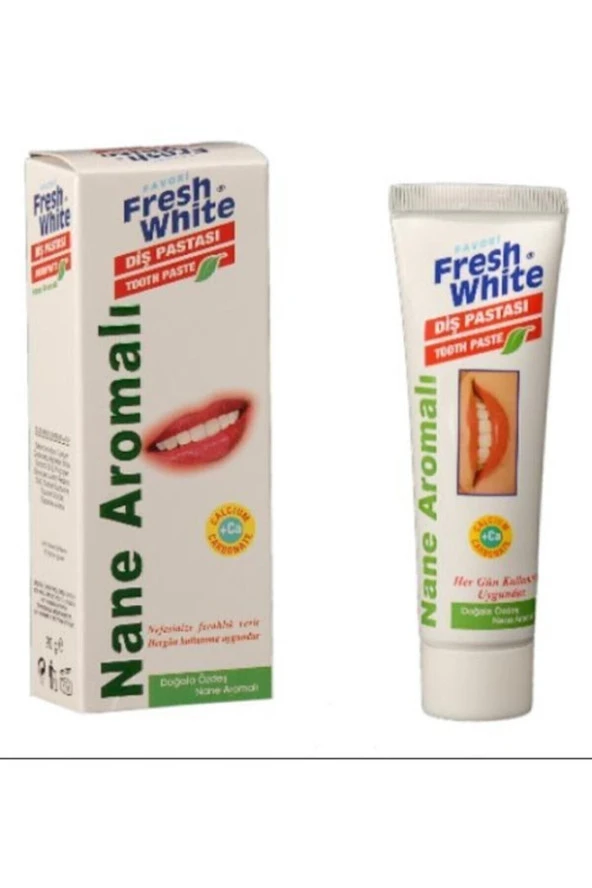 FRESH WHİTE Diş Pastası 90 gr Extra Fresh
