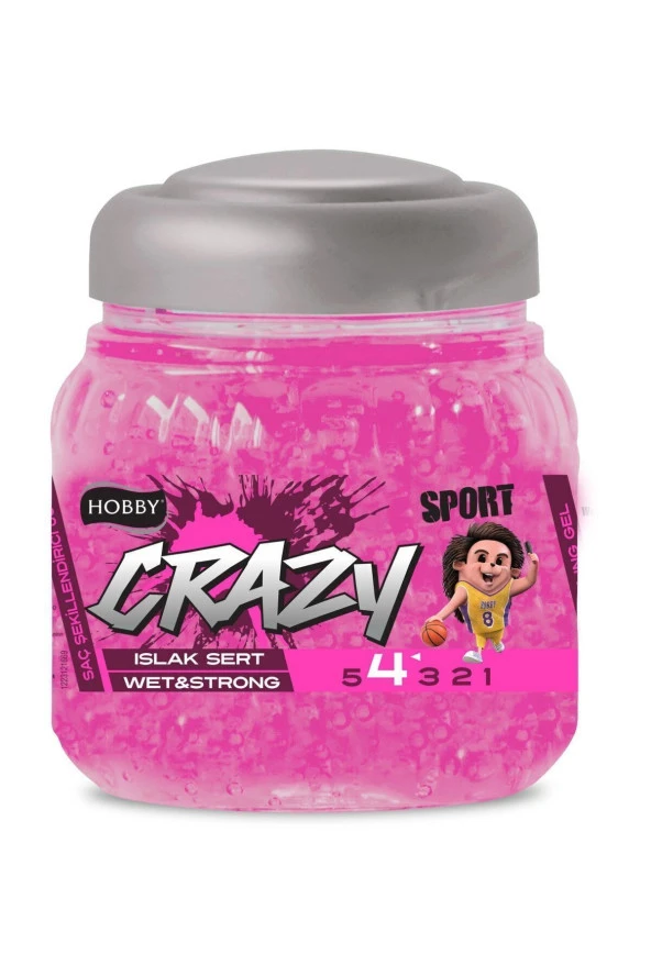 HOBBY Crazy Şekillendirici Jöle No;4 Islak Sert 150 ml