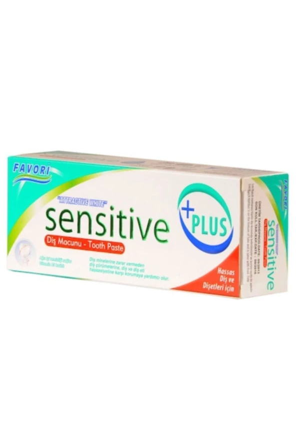 YAŞARLAR Sensitive Freshwhıte Sensıtıve Plus Diş Macunu 90 gr