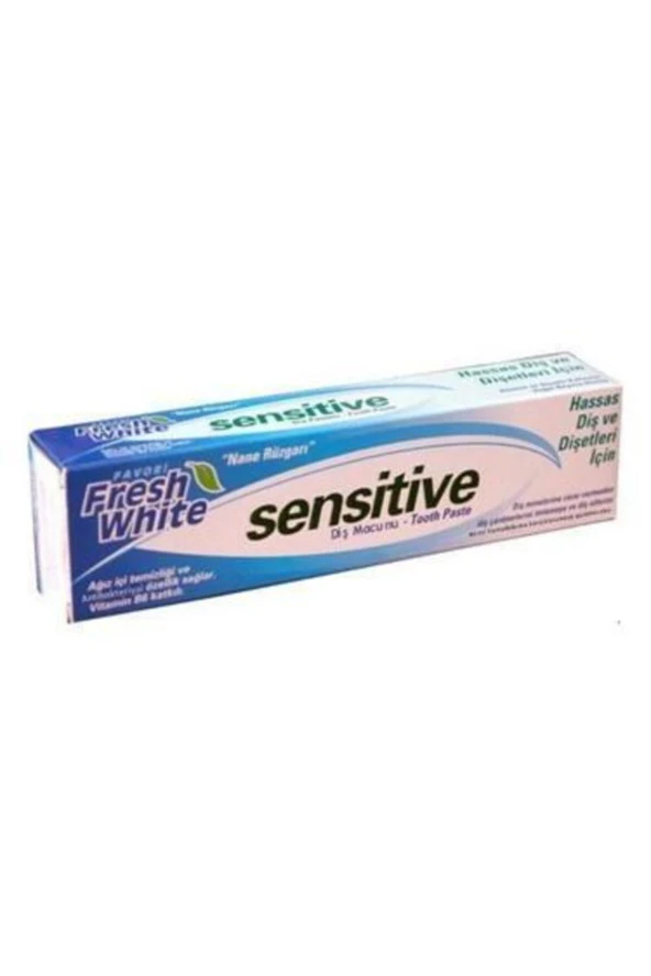 FRESH WHİTE Sensitive Diş Mac.sensitive 90gr